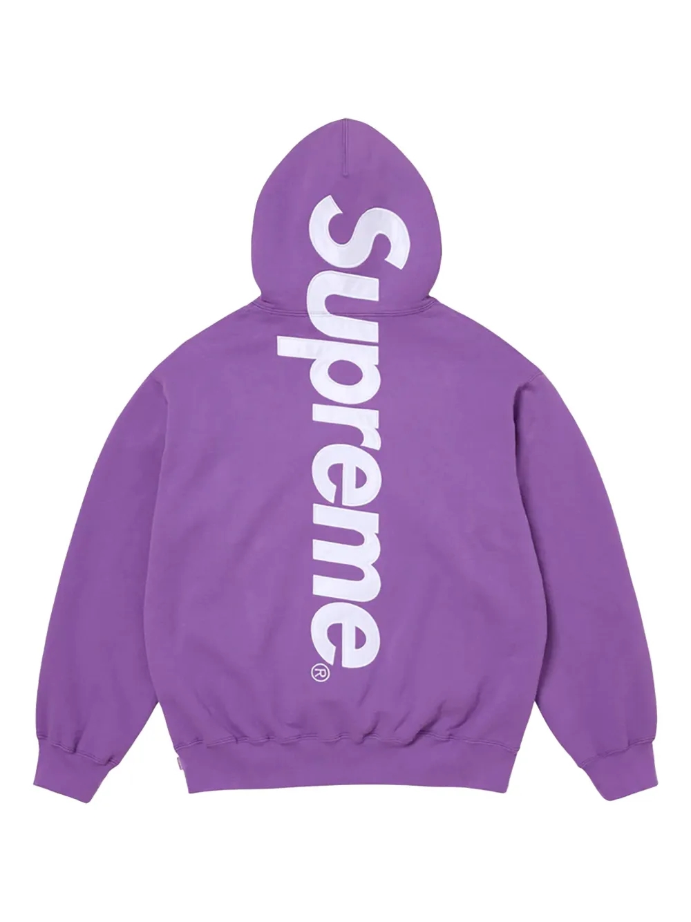 Supreme logo appliqué hoodie